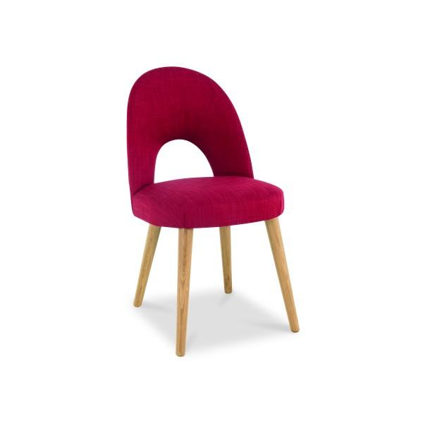 Lavenham Upholstered Chair – Postbox Red