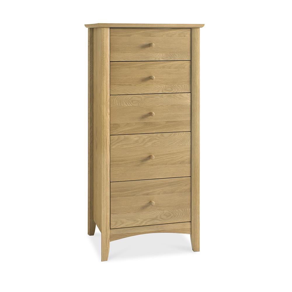 Cambridge 5 Drawer Tall Chest - Instant Home