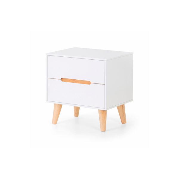 Keele 2 Drawer Bedside Table