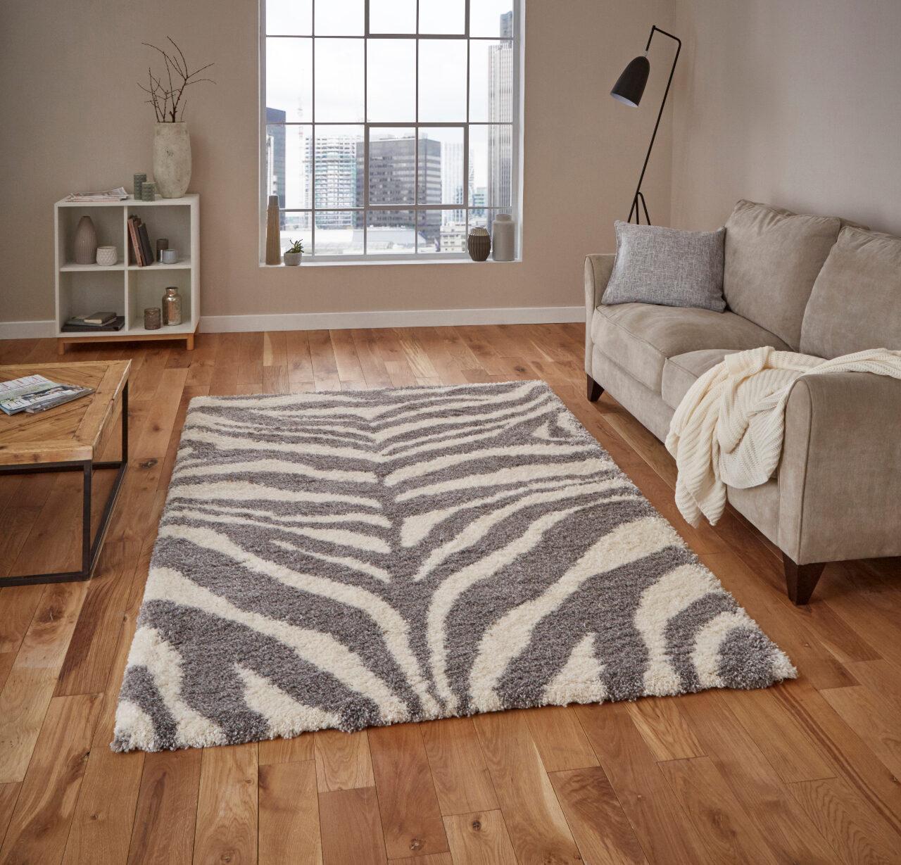 Zebra Rug - Large - Instant Home